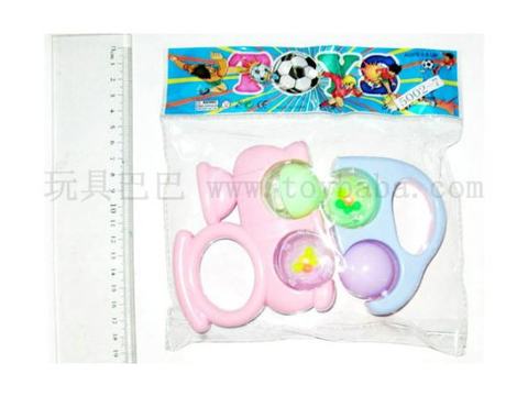 2 OPP bag baby rattles
