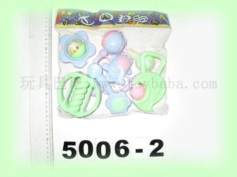 6 OPP bag baby rattles