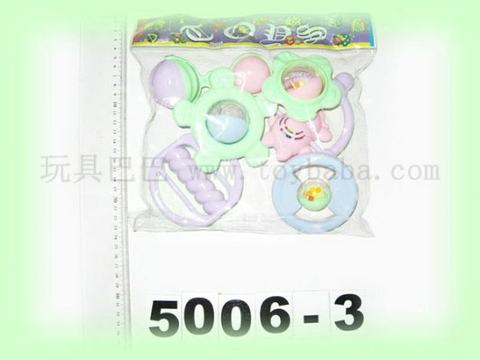6 OPP bag baby rattles