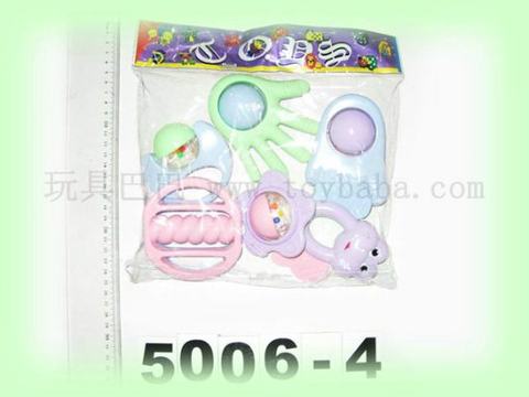 6 OPP bag baby rattles
