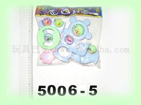 6 OPP bag baby rattles