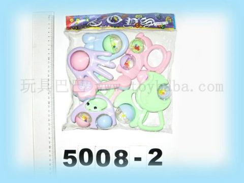 8 OPP bag baby rattles