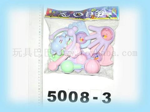 8 OPP bag baby rattles
