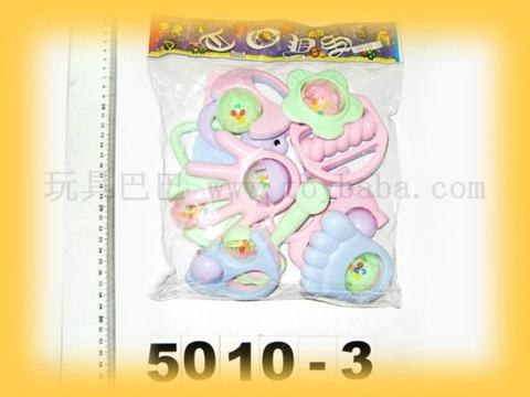 10 OPP bag baby rattles