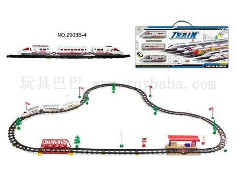 Electric rail trains with flyovers and subway stations