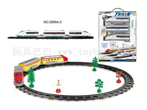 Electric rail train