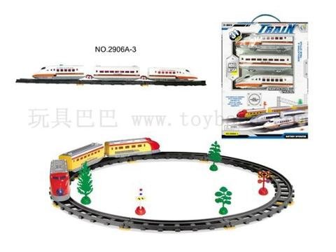 Electric rail train
