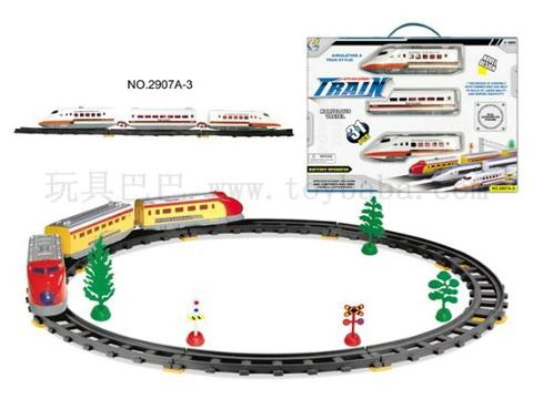 Electric rail train