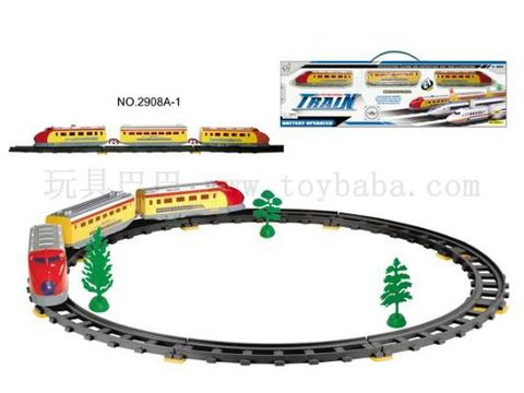 Electric rail train