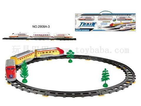 Electric rail train