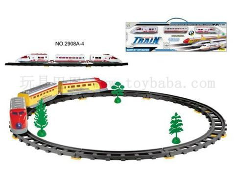 Electric rail train
