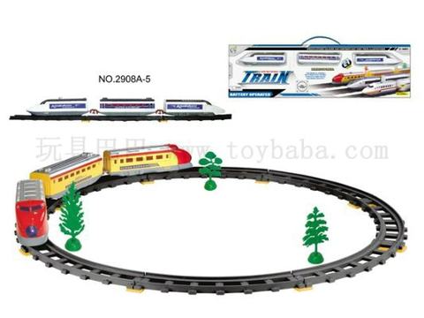 Electric rail train