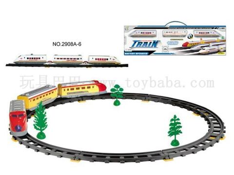 Electric rail train