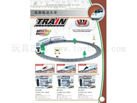 Electric rail train