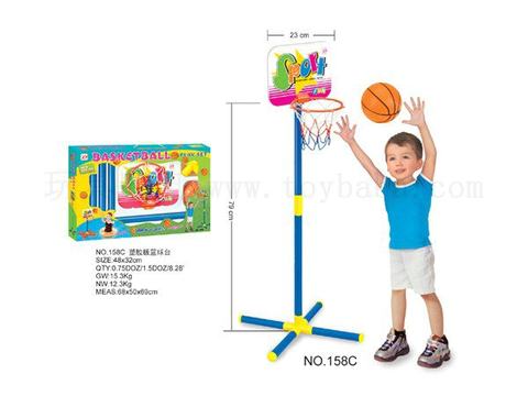 Plastic board basketball table