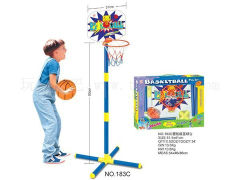 Plastic board basketball table