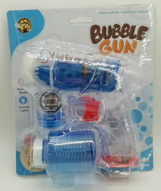 New transparent space gun with water and light and music