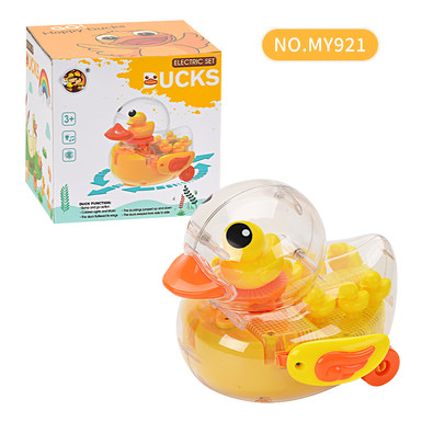 Transparent electric duck more