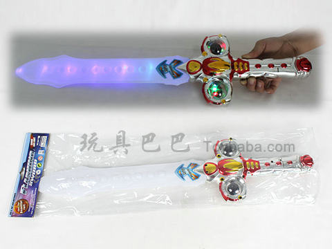 flashing sword