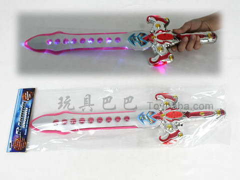 flashing sword