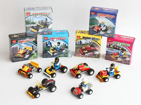 Children's educational DIY assembling self-assembling building blocks toys Educational intelligence assembling self-assembling toys
