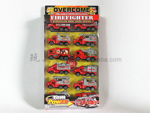 Pullback fire truck
