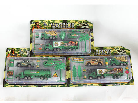 Military suit pullback vehicle combination