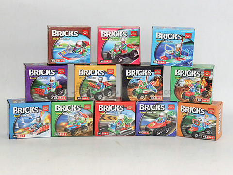 Building block toys, educational intelligence assembling self-assembling toys