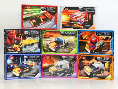 Building block toys, educational intelligence assembling self-assembling toys