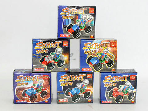 Building block toys, educational intelligence assembling self-assembling toys