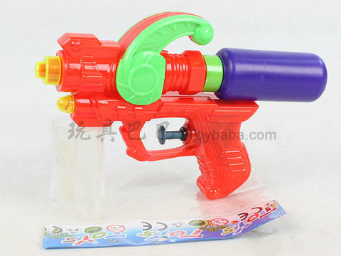 Solid color single bottle water gun