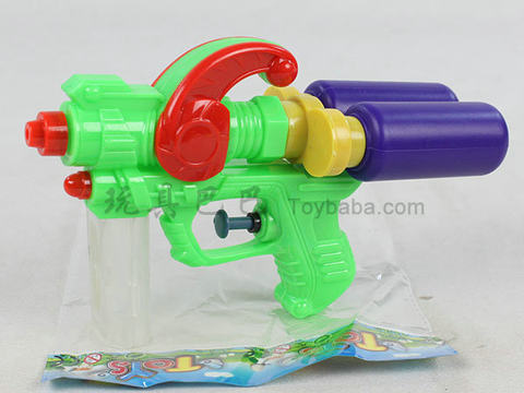 Solid color two-bottle water gun