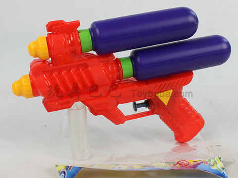 Solid color two-bottle water gun