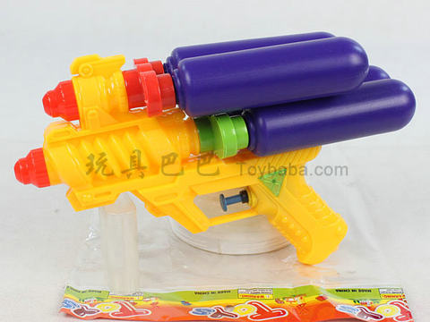 Solid color four-bottle water gun