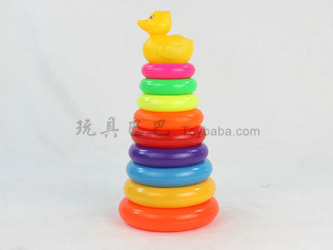 Big round duck throwing circle