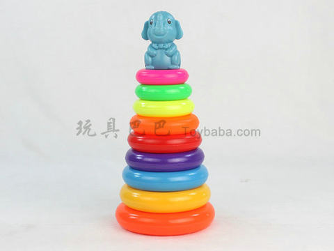 Round large rainbow circle (elephant)