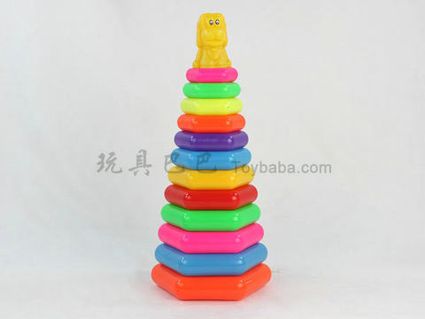 Tower-shaped rainbow circle (paparazzi)
