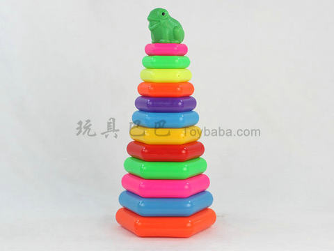 Tower-shaped rainbow circle (frog)