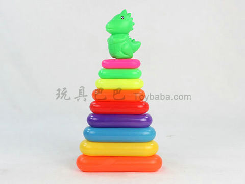Triangle throwing circle (dinosaur)