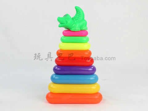 Triangle throw circle (alligator)