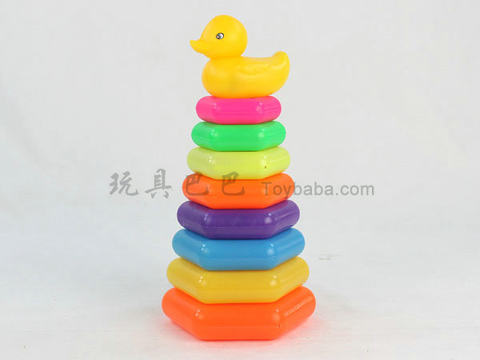 Tower-shaped casting ring (duck)