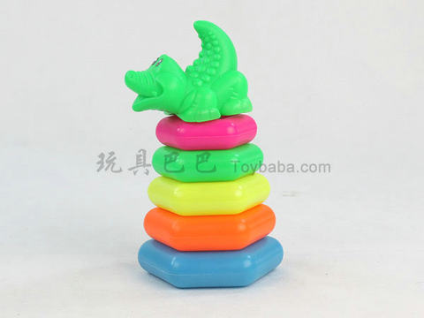 Small tower-shaped throwing circle (alligator)