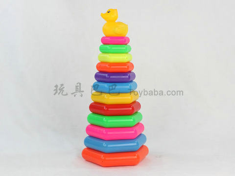 Tower shaped extra large throw (round duck)