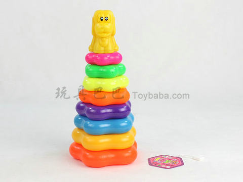 Plum blossom shaped throwing ring (puppy)