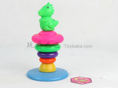 Trophy shaped ring (dinosaur)