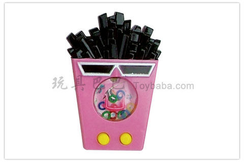 Cartoon fries water machine