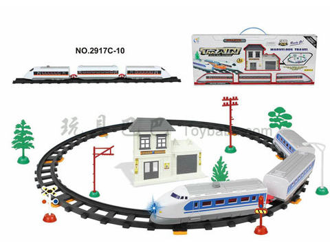 Electric Rail Train waiting Building (38PCS)