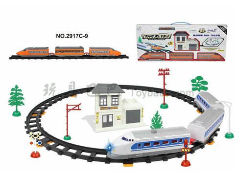 Electric Rail Train waiting Building (38PCS)