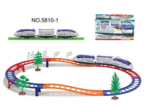 Electric three-dimensional track train (19PCS)