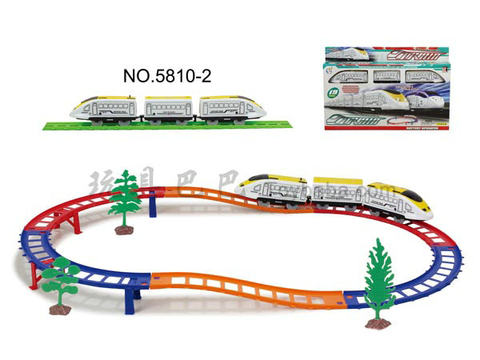 Electric three-dimensional track train (19PCS)